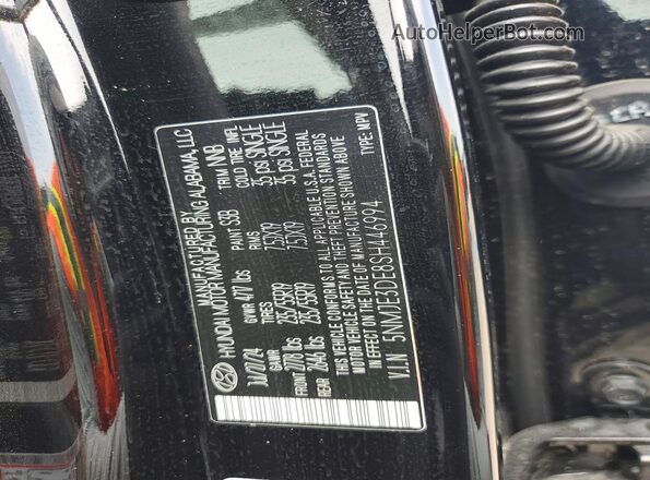 5NMJE3DE8SH446994 2025 HYUNDAI TUCSON Черный 