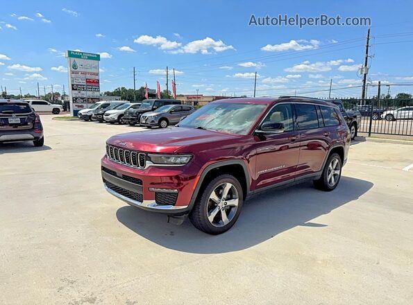 1C4RJKBG0M8173017 2021 JEEP GRAND Burgundy 