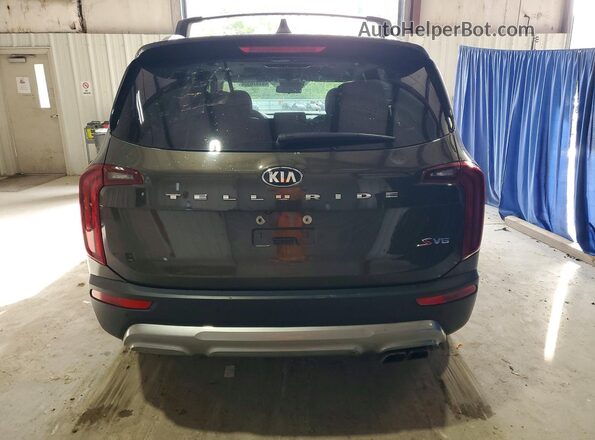 5XYP64HC1MG143526 2021 KIA TELLURIDE Green 