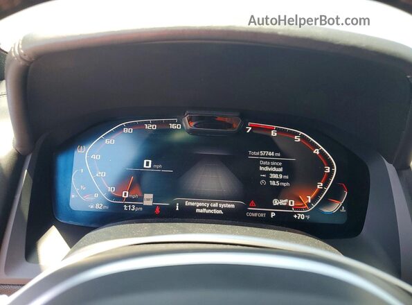 WBABC4C57KBU96451 2019 BMW M8 Black Vista de los asientos traseros