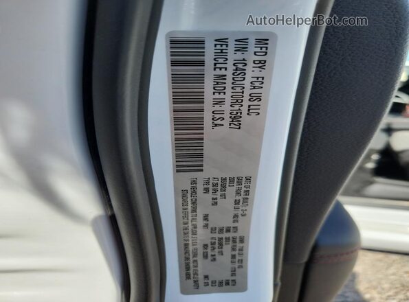 1C4SDJCT0RC159427 2024 DODGE DURANGO White 