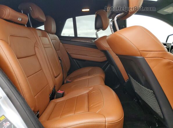 4JGED6EB3HA067703 2017 MERCEDES-BENZ GLE Blue Engine compartment view