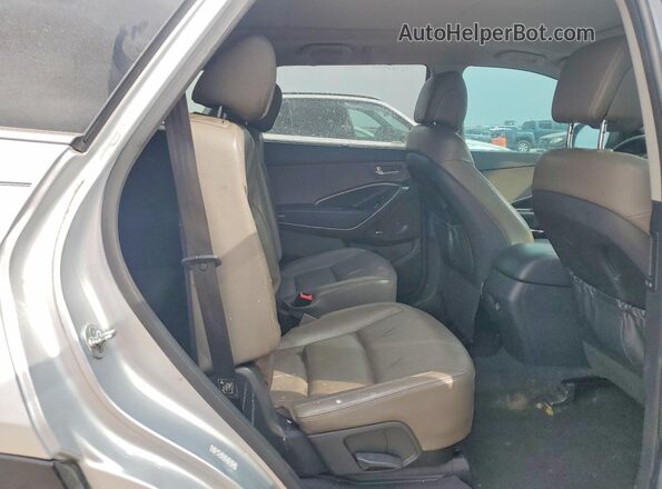 KM8SR4HF5GU156869 2016 HYUNDAI SANTA Silver 