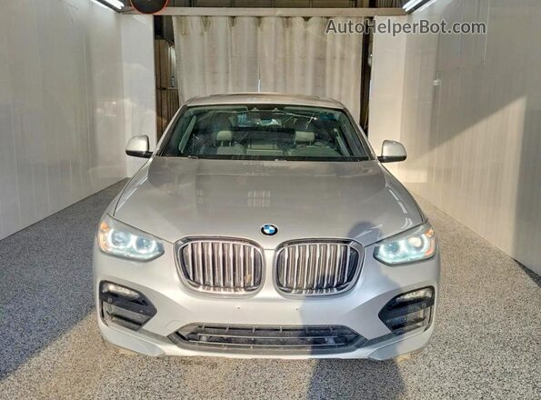 5UX2V1C06M9E06590 2021 BMW X4 Gray 