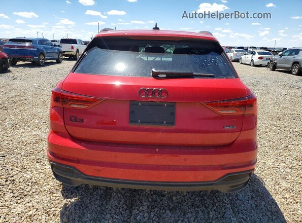 WA1EEDF30R1062824 2024 AUDI Q3 Red წინა სალონის ხედი