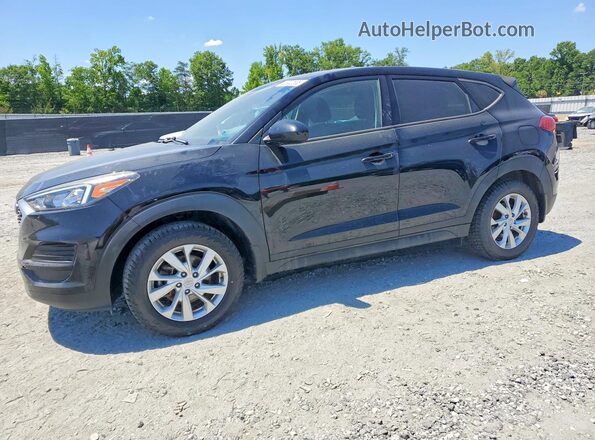 KM8J2CA46LU204201 2020 HYUNDAI TUCSON Black Հետևի ձախ