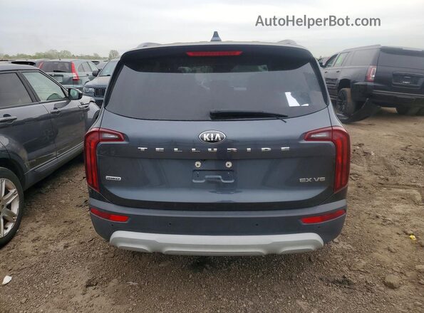 5XYP3DHC3LG013755 2020 KIA TELLURIDE Черный Вид салона спереди