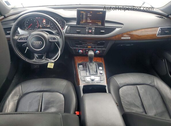 WAUWGAFCXGN032140 2016 AUDI A7 Silver ხელსაწყოთა პანელის ხედი