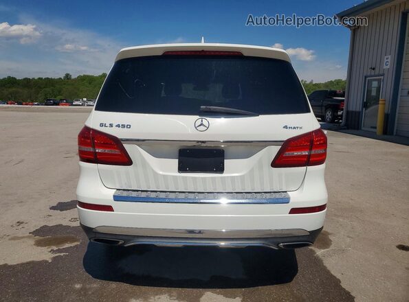 4JGDF6EE7HA845758 2017 MERCEDES-BENZ GLS White Widok wnętrza z przodu