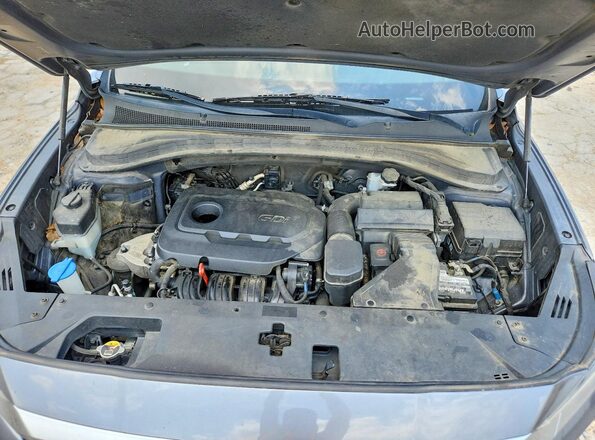 5NMS23AD3KH063604 2019 HYUNDAI SANTA FE Gray 