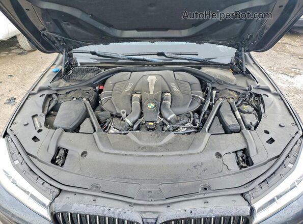 WBA7F2C58HG421917 2017 BMW 7 SERIES Black Widok komory silnika