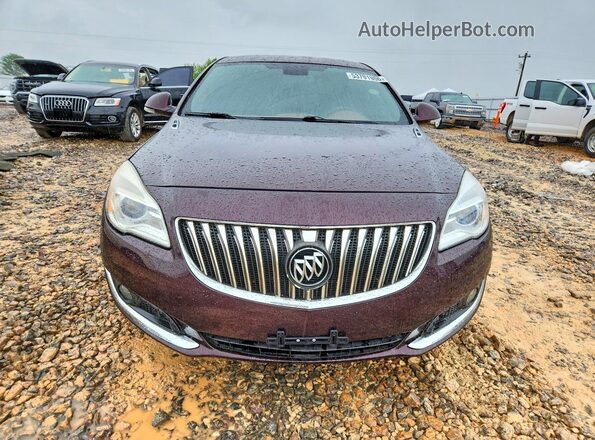 2G4GL5EX9H9121664 2017 BUICK REGAL Burgundy Widok z tyłu