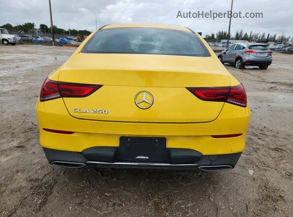 W1K5J4GB5LN090003 2020 MERCEDES-BENZ CLA-CLASS Желтый 