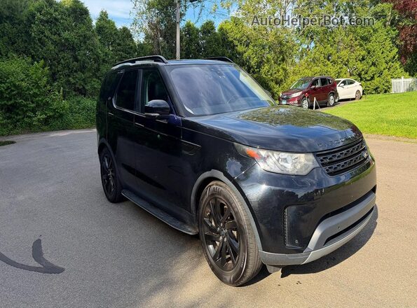 SALRG2RV4JA069601 2018 LAND ROVER DISCOVERY Black Tył lewy