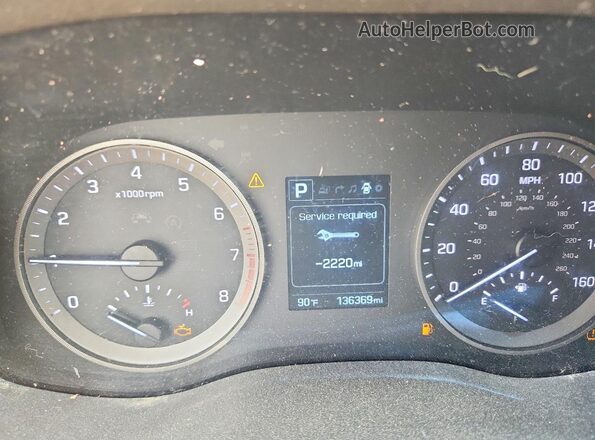 KM8J33A22GU222535 2016 HYUNDAI TUCSON Red 