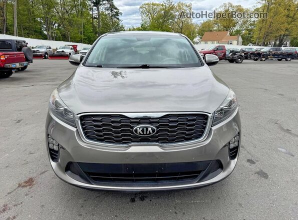 5XYPGDA59KG457463 2019 KIA SORENTO Gray 