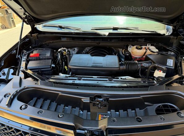 1GYS4RKL0MR402945 2021 CADILLAC ESCALADE Черный Вид панели приборов