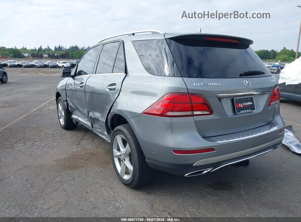 4JGDA0EB5GA677036 2016 MERCEDES-BENZ GLE 300D Gray Հետևի ձախ