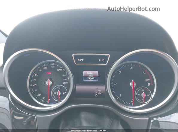 4JGDA0EB5GA677036 2016 MERCEDES-BENZ GLE 300D Gray Հետևի նստատեղերի տեսք