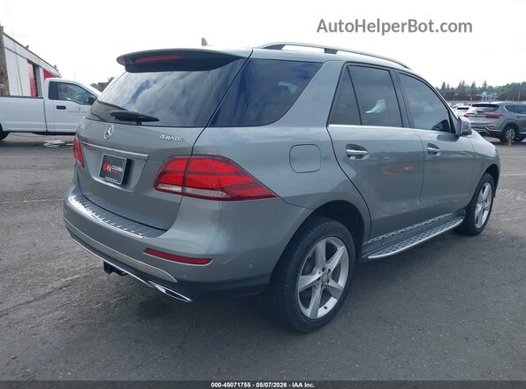 4JGDA0EB5GA677036 2016 MERCEDES-BENZ GLE 300D Gray Հետևի աջ