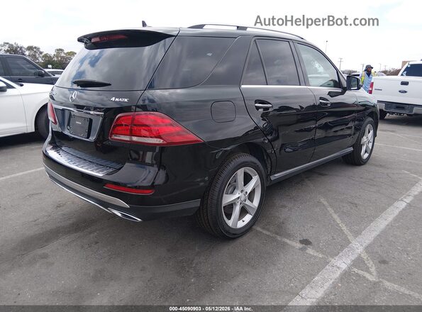 4JGDA0EB9GA628597 2016 MERCEDES-BENZ GLE 300D Black Հետևի աջ