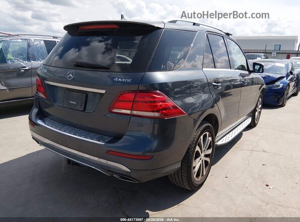 4JGDA5HB0GA682539 2016 MERCEDES-BENZ GLE 350 Gray 