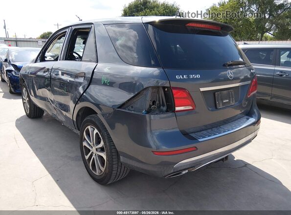 4JGDA5HB0GA682539 2016 MERCEDES-BENZ GLE 350 Gray 