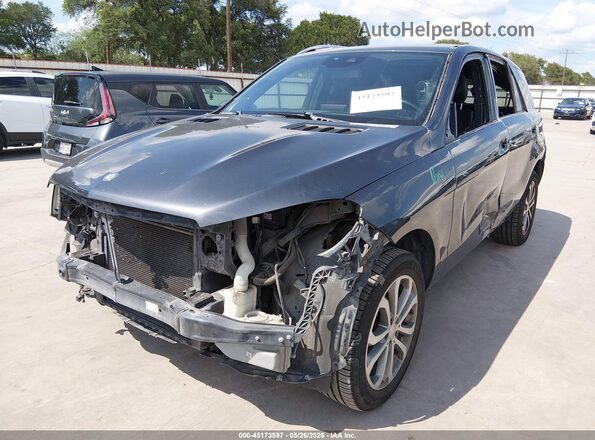 4JGDA5HB0GA682539 2016 MERCEDES-BENZ GLE 350 Gray 