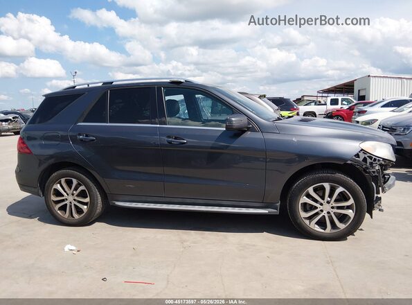 4JGDA5HB0GA682539 2016 MERCEDES-BENZ GLE 350 Gray 