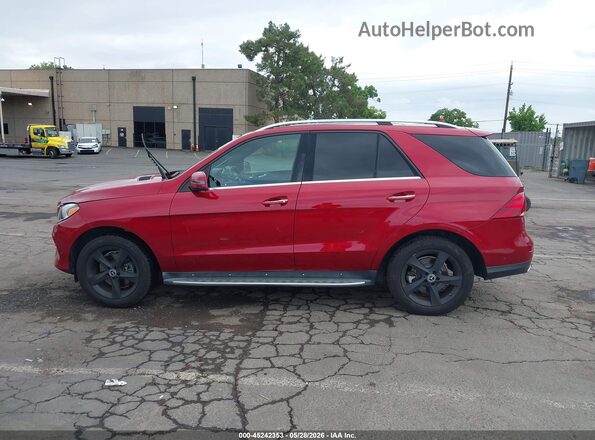 4JGDA5HB0HA918883 2017 MERCEDES-BENZ GLE 350 Red 