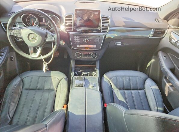 4JGDA5HB0JB008733 2018 MERCEDES-BENZ GLE Black Вид панелі приладів