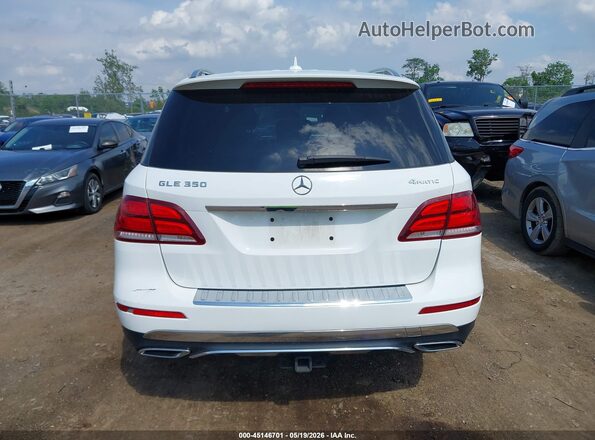 4JGDA5HB1JB108369 2018 MERCEDES-BENZ GLE 350 Белый 