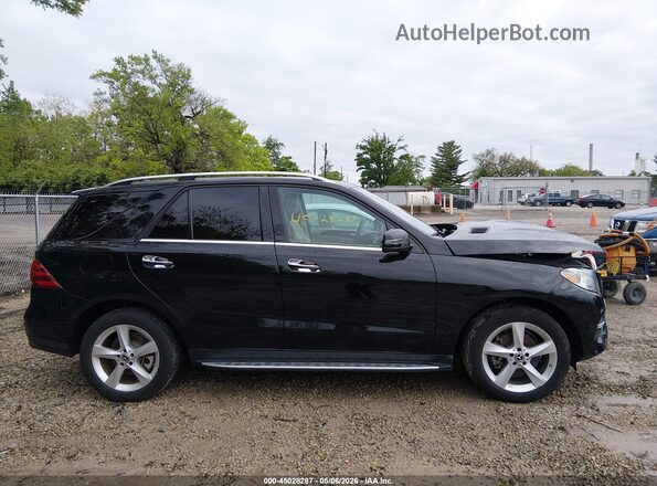 4JGDA5HB2HA965056 2017 MERCEDES-BENZ GLE 350 Black უკანა სალონის ხედი