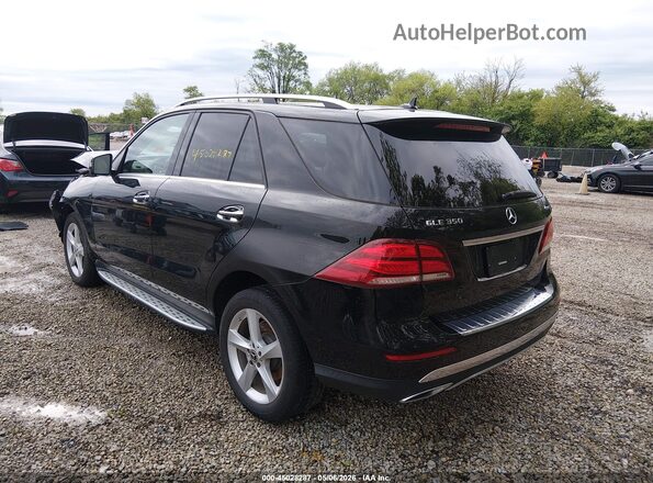 4JGDA5HB2HA965056 2017 MERCEDES-BENZ GLE 350 Black უკანა მარცხენა