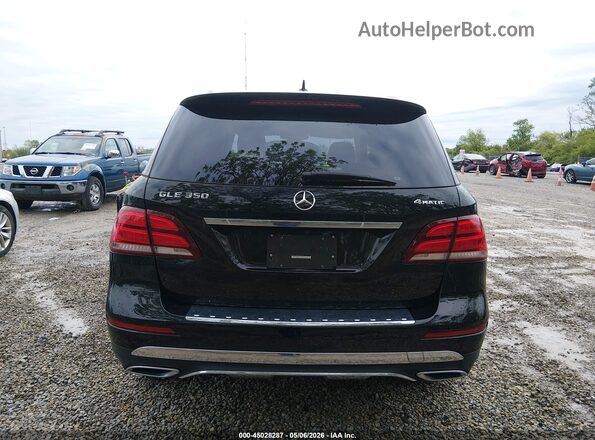4JGDA5HB2HA965056 2017 MERCEDES-BENZ GLE 350 Black 