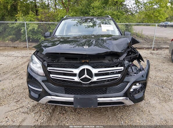 4JGDA5HB2HA965056 2017 MERCEDES-BENZ GLE 350 Black ხელსაწყოთა პანელის ხედი