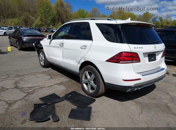 4JGDA5HB2JB123222 2018 MERCEDES-BENZ GLE 350 Белый Задняя левая четверть
