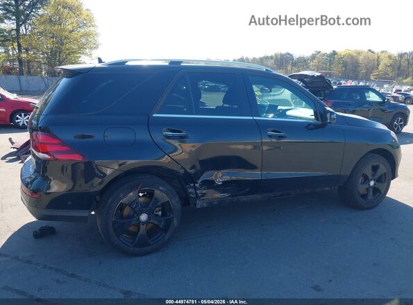 4JGDA5HB3GA794400 2016 MERCEDES-BENZ GLE 350 4MATIC Black Widok z przodu