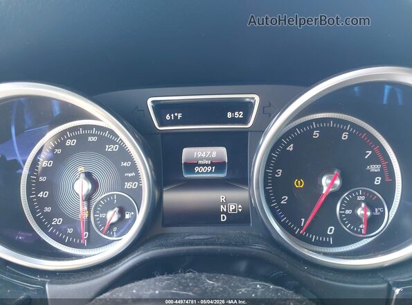 4JGDA5HB3GA794400 2016 MERCEDES-BENZ GLE 350 4MATIC Black Widok tylnych siedzeń