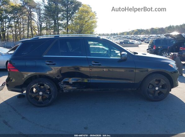 4JGDA5HB3GA794400 2016 MERCEDES-BENZ GLE 350 4MATIC Black Widok wnętrza z tyłu