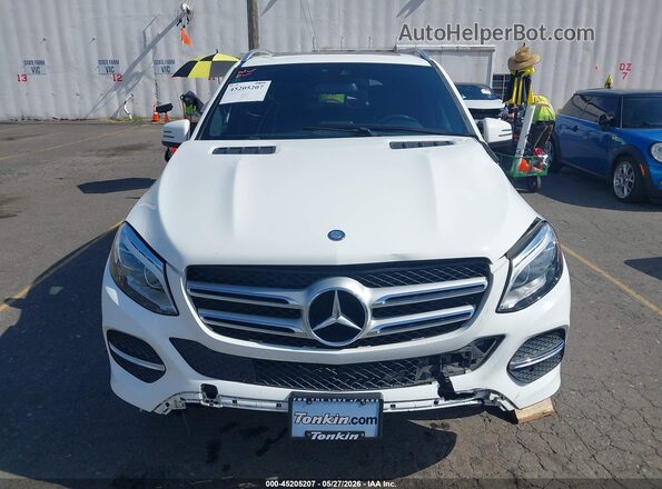 4JGDA5HB3HA822648 2017 MERCEDES-BENZ GLE 350 Белый Вид щитка приборов