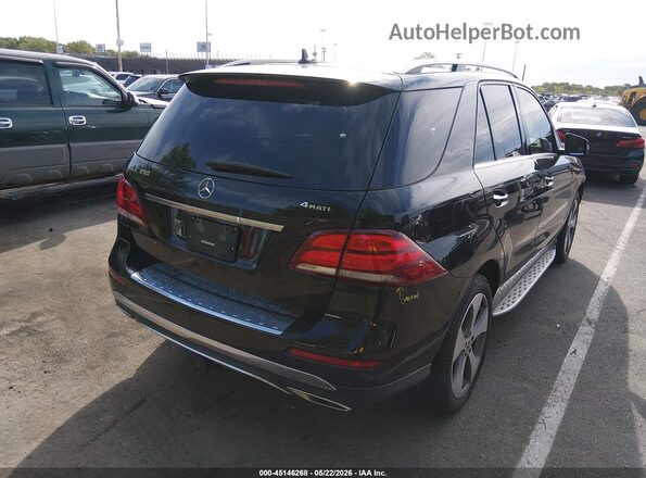 4JGDA5HB3HA941266 2017 MERCEDES-BENZ GLE 350 Black უკანა მარჯვენა