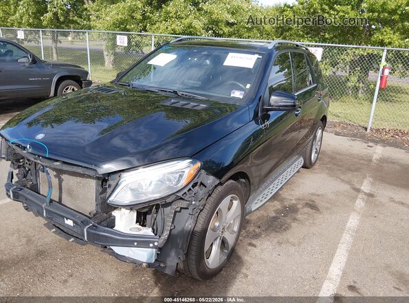 4JGDA5HB3HA941266 2017 MERCEDES-BENZ GLE 350 Black წინა მარცხენა ხედი სამი მეოთხედიდან