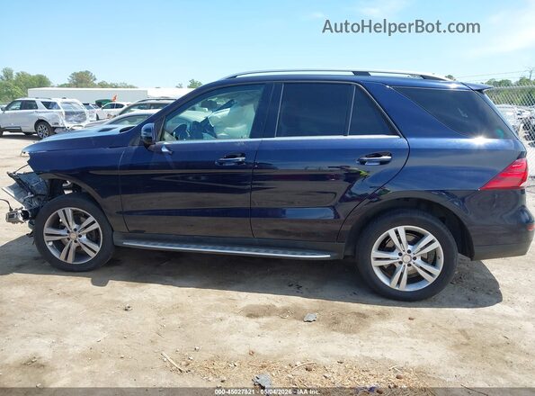 4JGDA5HB3JB015157 2018 MERCEDES-BENZ GLE 350 Синий Вид задней части салона