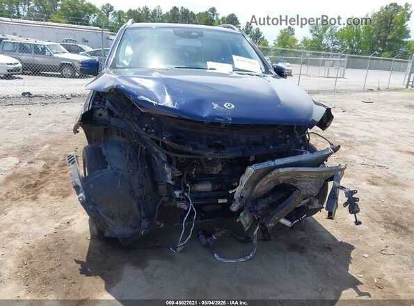 4JGDA5HB3JB015157 2018 MERCEDES-BENZ GLE 350 Синий Вид панели приборов