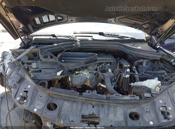 4JGDA5HB3JB015157 2018 MERCEDES-BENZ GLE 350 Синий Вид сзади