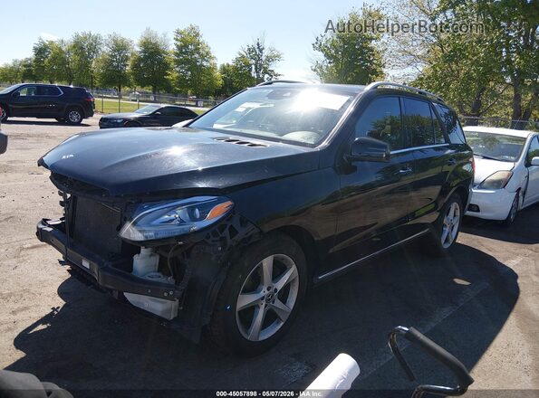 4JGDA5HB3JB196471 2018 MERCEDES-BENZ GLE 350 Black Vista tres cuartos delantera izquierda