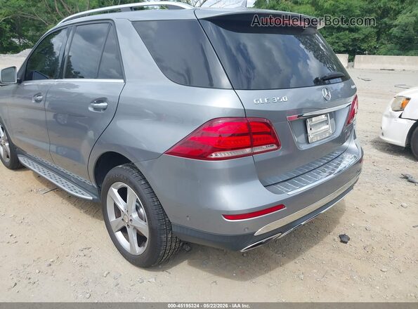 4JGDA5HB4GA688358 2016 MERCEDES-BENZ GLE 350 Серебряный Задняя левая четверть