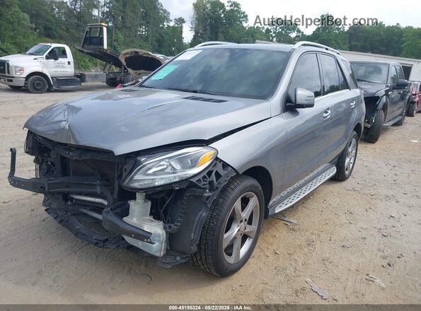 4JGDA5HB4GA688358 2016 MERCEDES-BENZ GLE 350 Серебряный Передняя левая четверть