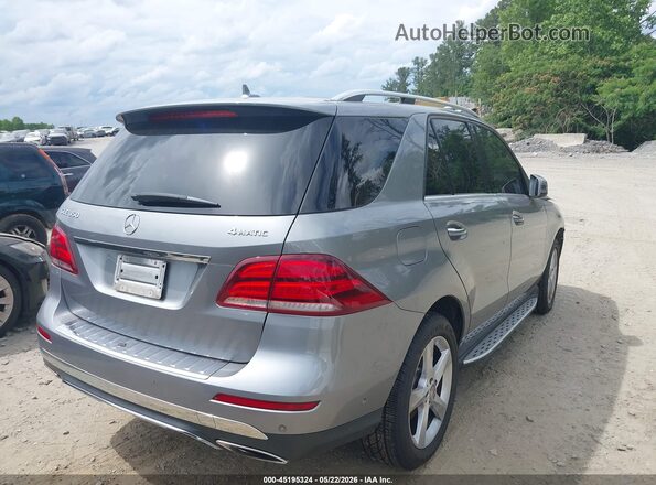 4JGDA5HB4GA688358 2016 MERCEDES-BENZ GLE 350 Серебряный Задняя правая четверть